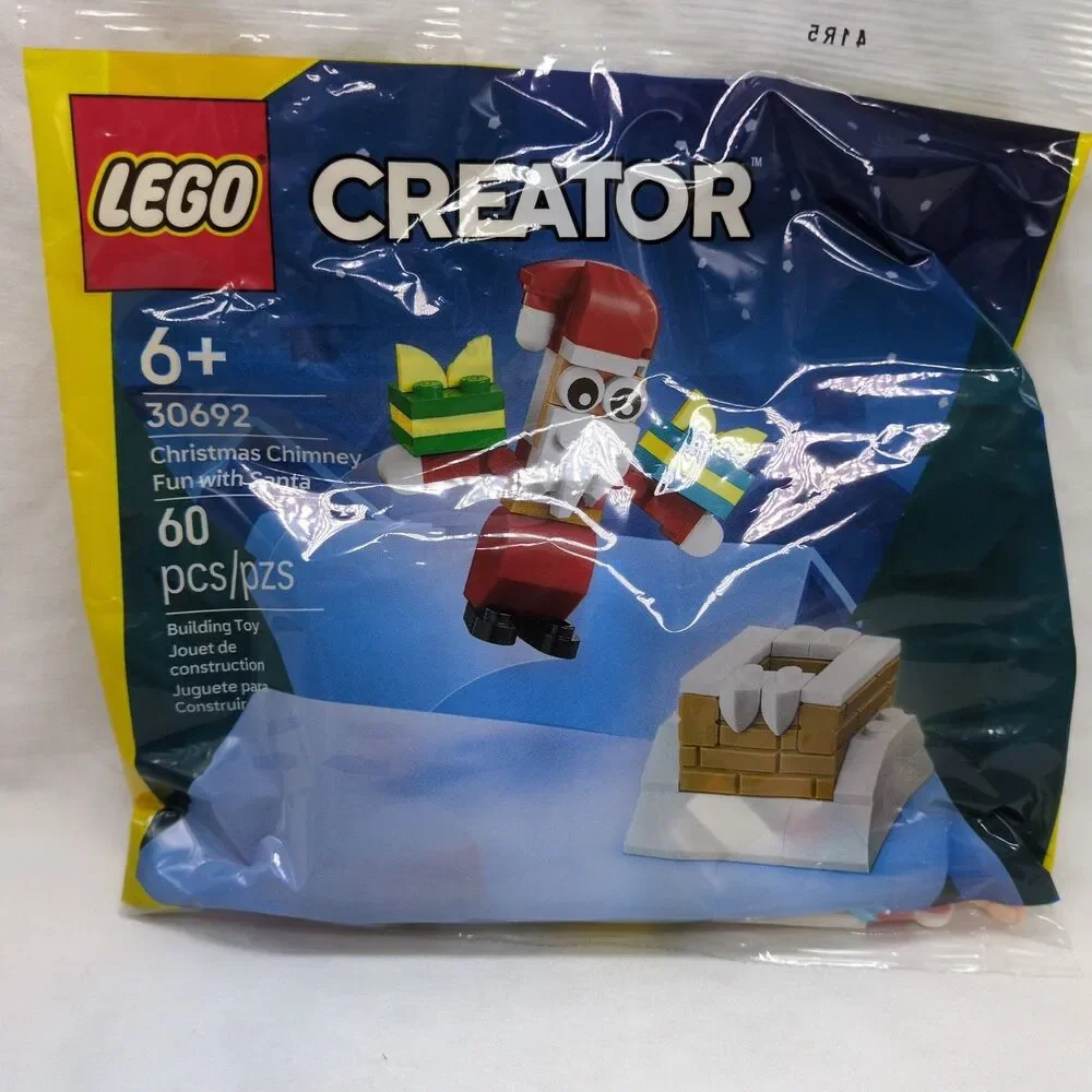 Lego Creator Christmas Chimney Fun With Santa 60 Pcs 30692